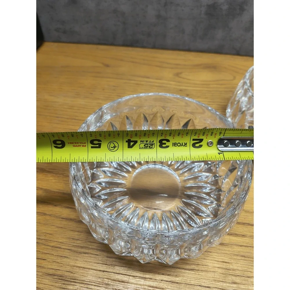 Vintage‎ Heavy Cut Crystal Bowl/ Candy /Berries /Nuts